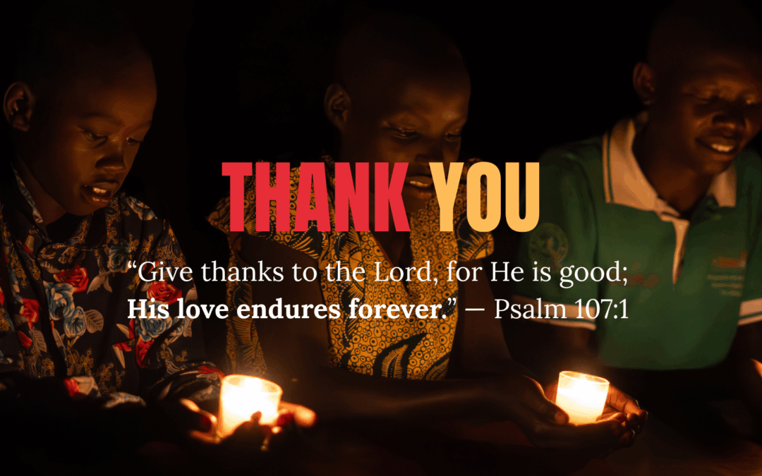 This Thanksgiving, We Thank God for YOU